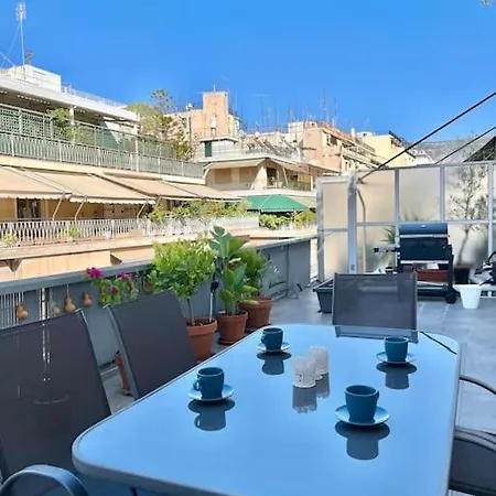Ferienwohnung Cozy 3Brs Family Haven Near Metro&Acropolis Athen Exterior foto